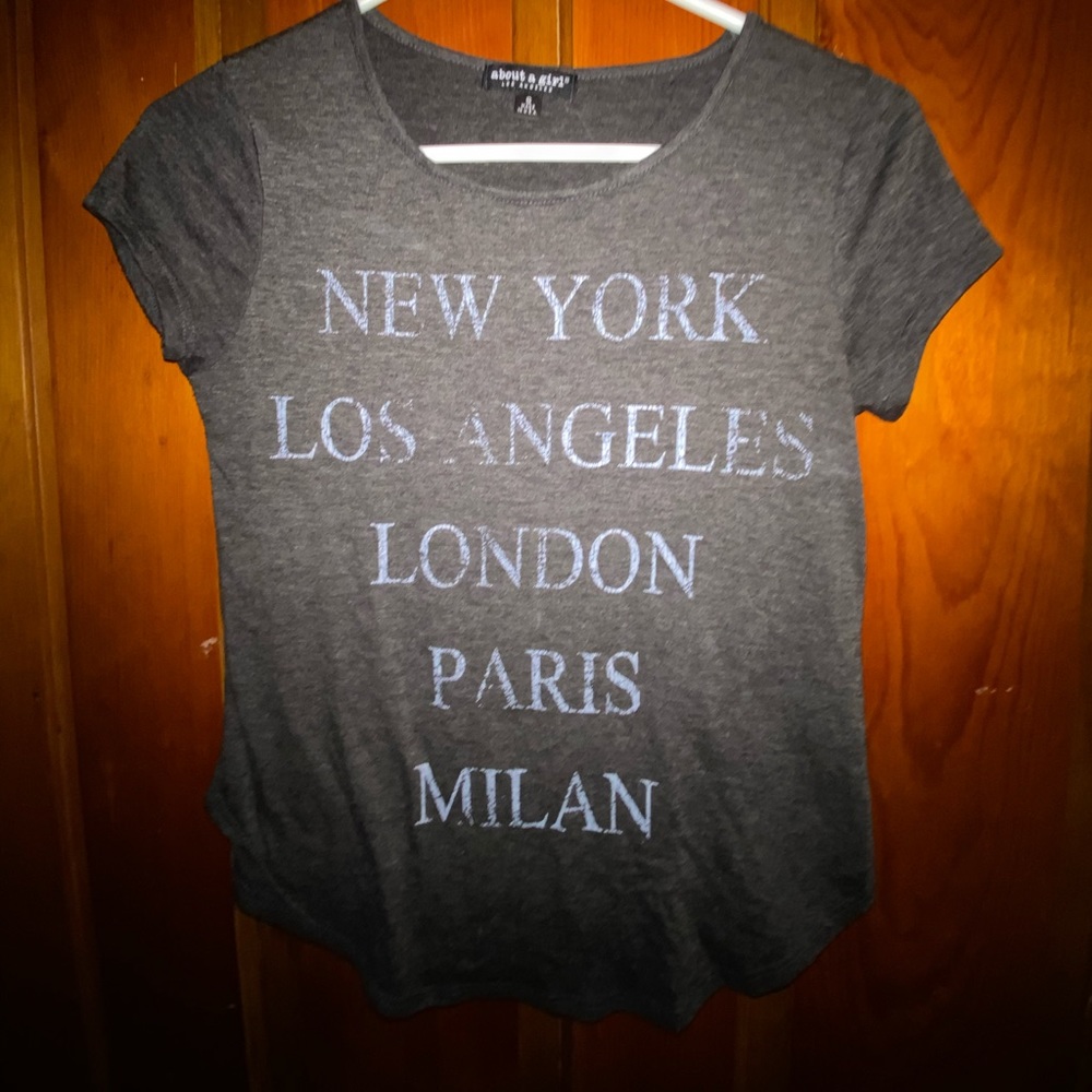 Wanderlust tee-shirt!